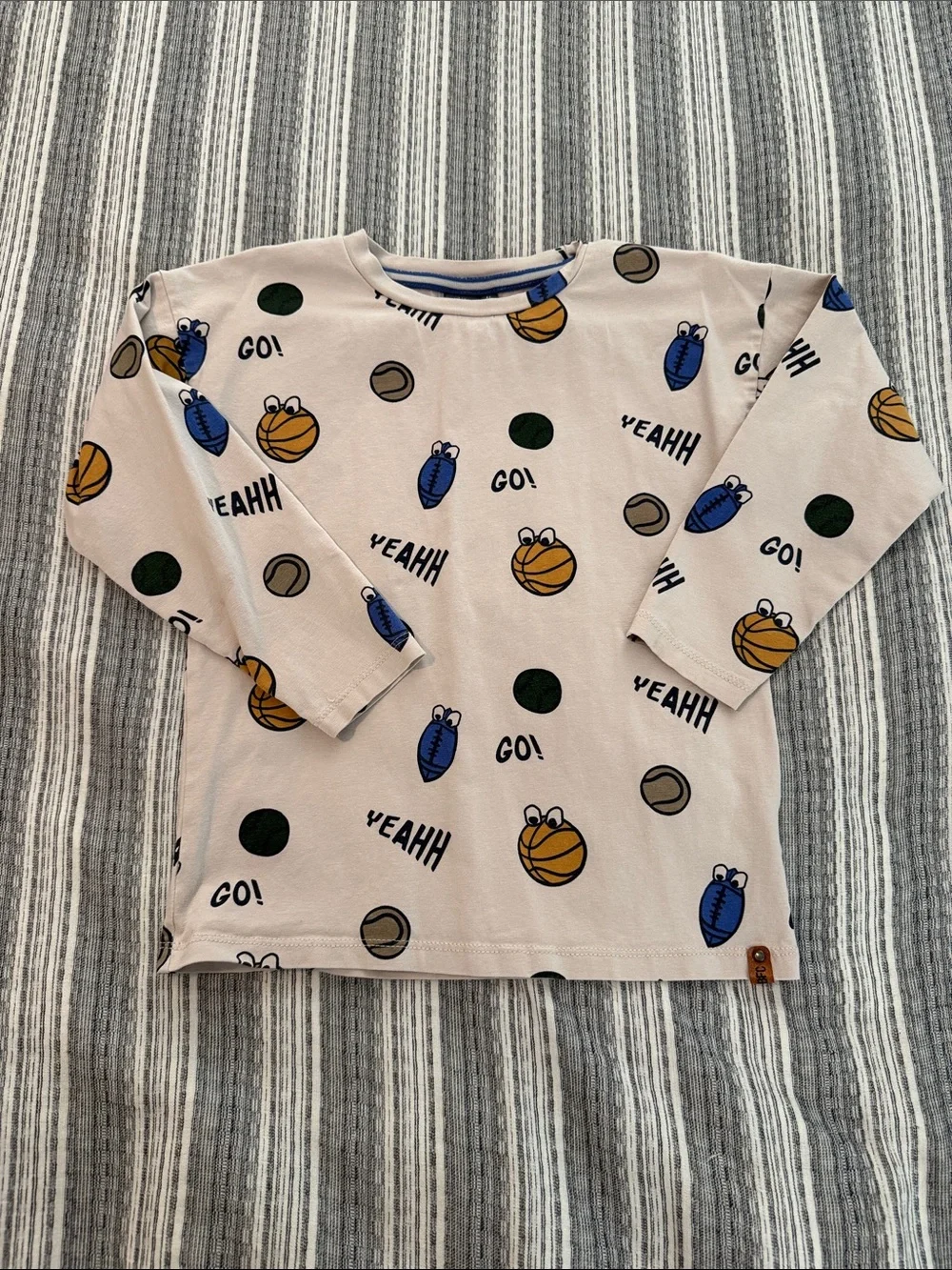 Baby Face Outfit Jeans (NWT) and Sports Long sleeve. (Gently used) (Both 5 YR)